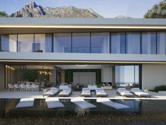 🏡 For Sale – Hilltop Modern Mansion in La Quinta, Benahavís 🔒 Gated Community | 🌄 Panoramic Views | 🏗️ Ready End 2026
