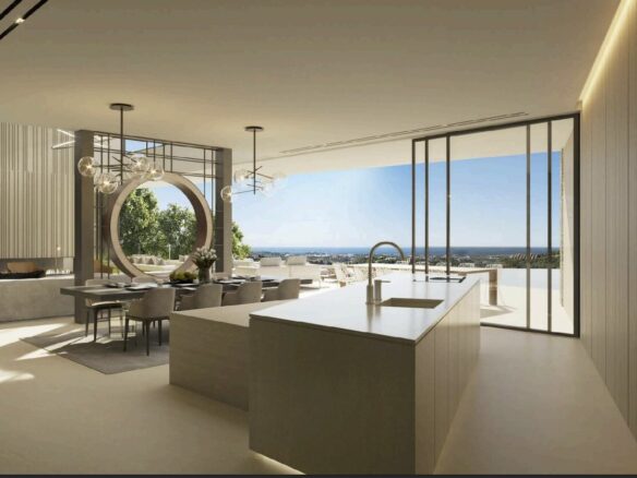 🏡 For Sale – Hilltop Modern Mansion in La Quinta, Benahavís 🔒 Gated Community | 🌄 Panoramic Views | 🏗️ Ready End 2026
