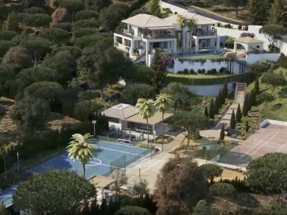🏡 For Sale: Majestic Contemporary Villa in El Herrojo 🏡 Sport club – Se views -Gated