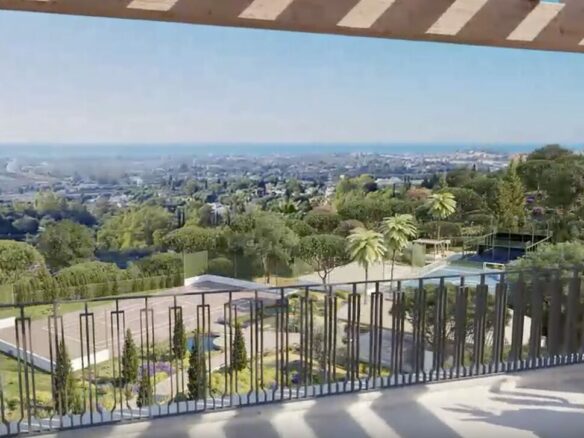 🏡 For Sale: Majestic Contemporary Villa in El Herrojo 🏡 Sport club – Se views -Gated