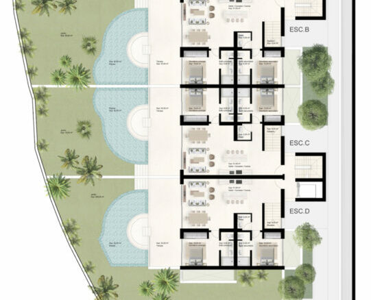 For sale 🌟  8 Skyline  or Garden Duplex Apartments  – Golden Mile Marbella – Ready end 2027