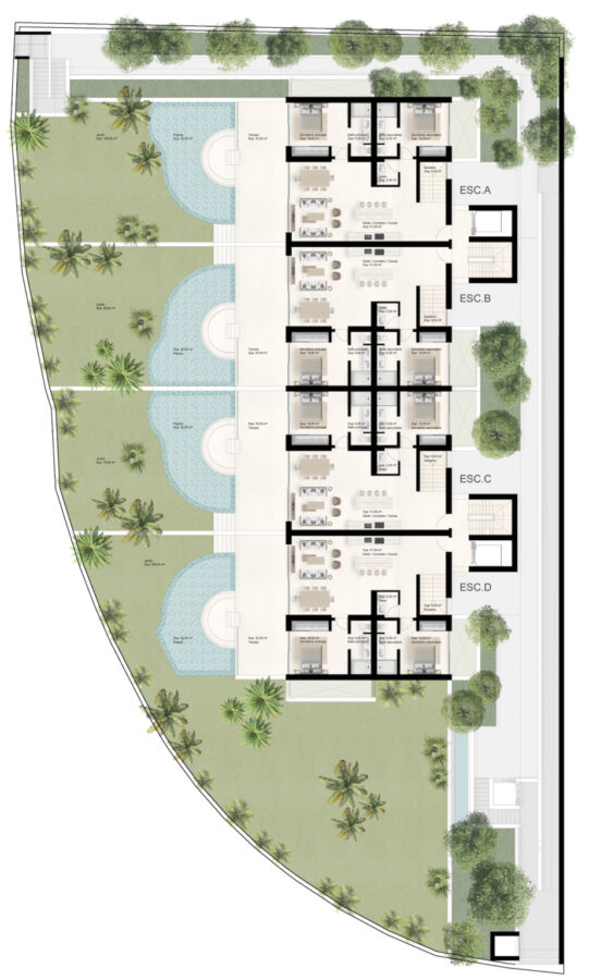 For sale 🌟  8 Skyline  or Garden Duplex Apartments  – Golden Mile Marbella – Ready end 2027