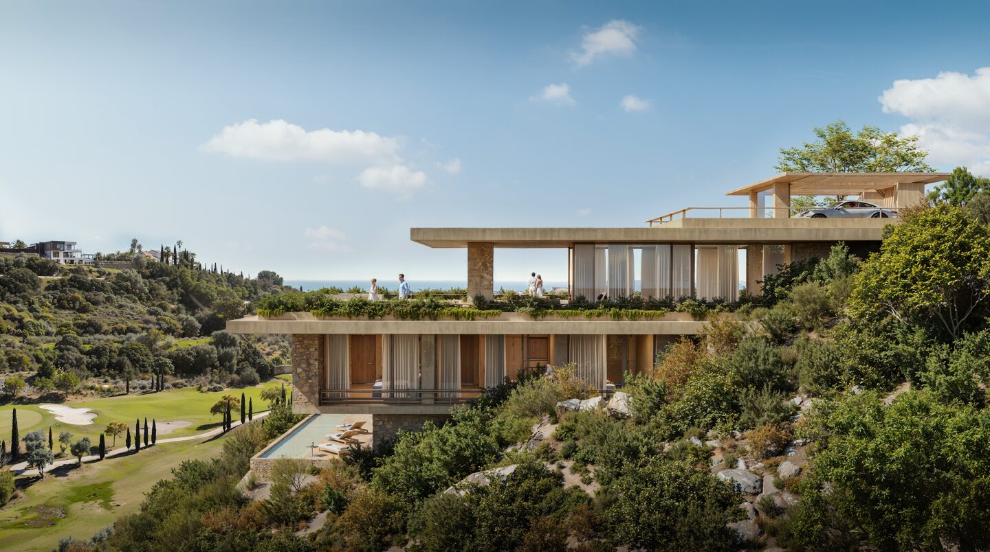 For sale   🏝️ LOS FLAMINGOS 🏡 6 MODERN VILLAS 🚧 Off Plan 🏘️  🏌️‍♂️🌊 Sea & Golf Views