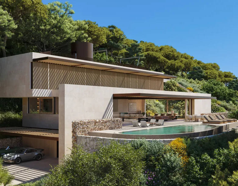 For sale   🏝️ LOS FLAMINGOS 🏡 6 MODERN VILLAS 🚧 Off Plan 🏘️  🏌️‍♂️🌊 Sea & Golf Views