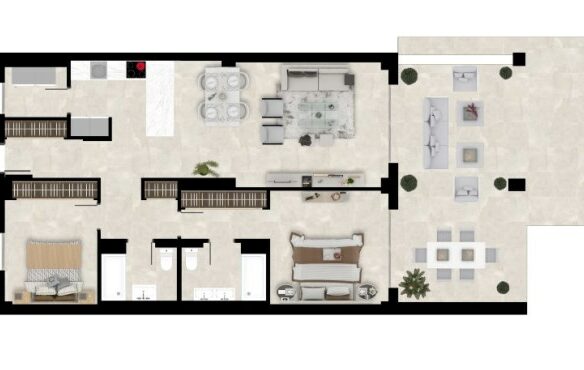 For Sale 🏡☀️  – Benahavís, Marbella (Málaga) – New Apts & Penthouses 🌴 -Sea Views – Gated