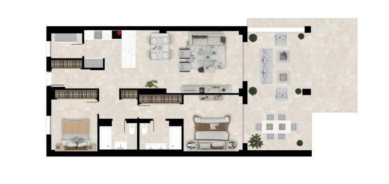 For Sale 🏡☀️  – Benahavís, Marbella (Málaga) – New Apts & Penthouses 🌴 -Sea Views – Gated