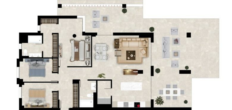 For Sale 🏡☀️  – Benahavís, Marbella (Málaga) – New Apts & Penthouses 🌴 -Sea Views – Gated