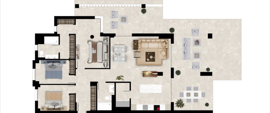 For Sale 🏡☀️  – Benahavís, Marbella (Málaga) – New Apts & Penthouses 🌴 -Sea Views – Gated