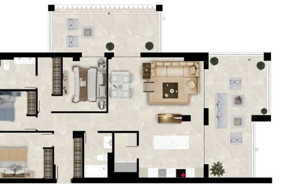 For Sale 🏡☀️  – Benahavís, Marbella (Málaga) – New Apts & Penthouses 🌴 -Sea Views – Gated