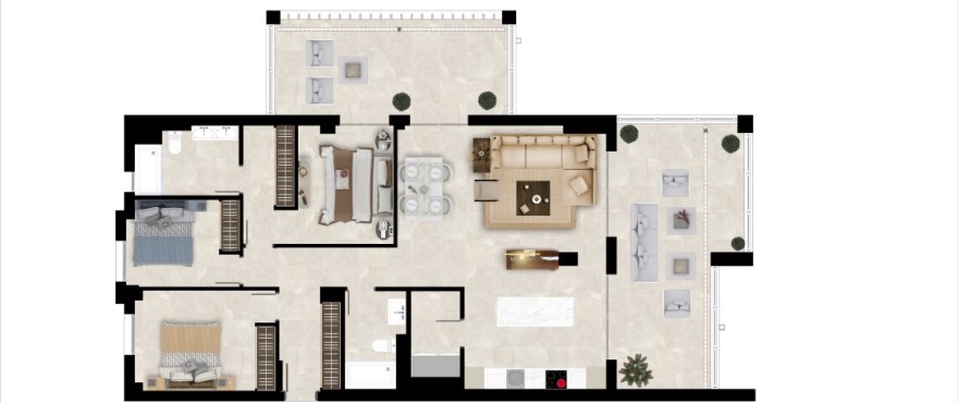 For Sale 🏡☀️  – Benahavís, Marbella (Málaga) – New Apts & Penthouses 🌴 -Sea Views – Gated