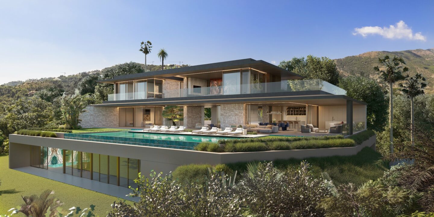 ENTRADA_V3_003 Modern Dream Villa for Sale – Herrojo Alto, Benahavís, Spain 🇪🇸✨