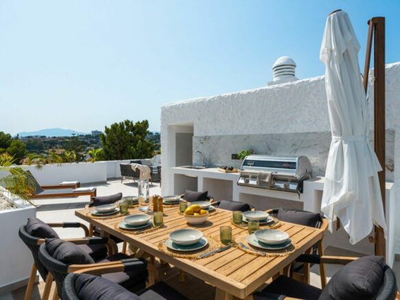 For sale 🌟 3B Turnkey Penthouse La Arabesque – Pueblo Arabesque 🇪🇸 🌟 Nueva Andalucia