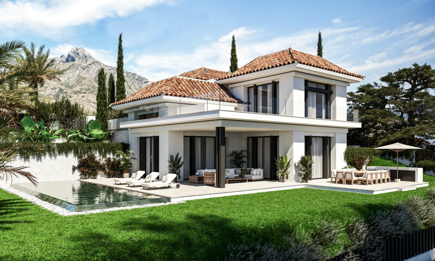 Brand new 🏡 Villas  – For Sale ✨ Golden Mile – Marbella