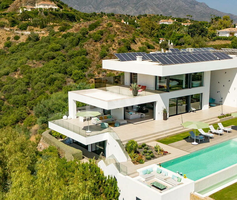 For sale –  Contemporary Villa  in Vega Colorado – Panoramic Sea & Mountain Views 🇪🇸