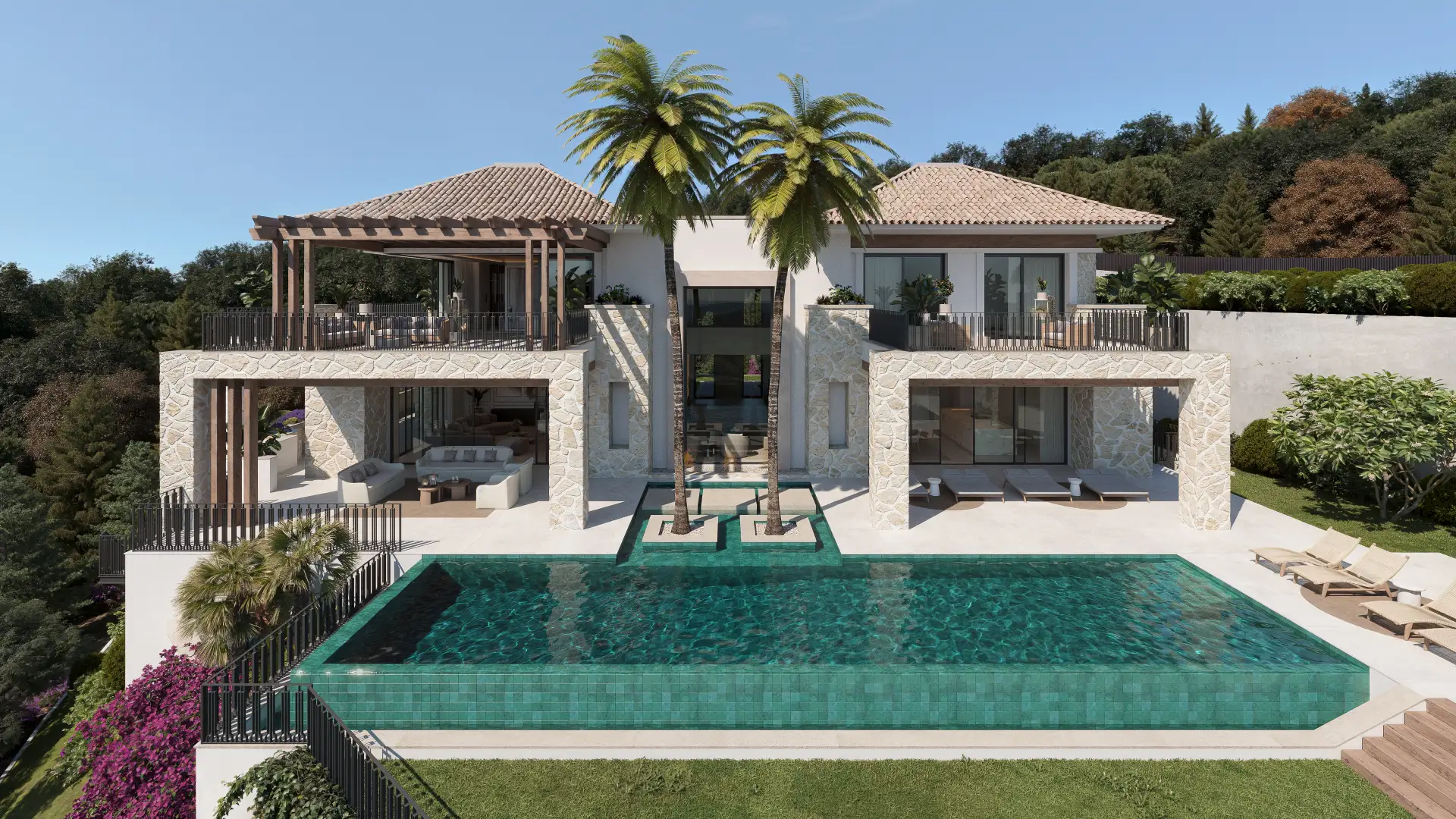 For Sale | Dream Home with Private Sports Club 🎾⚽🏊‍♀️ 📍 El Herrojo, Benahavis 🇪🇸☀️