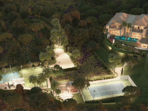 For Sale | Dream Home with Private Sports Club 🎾⚽🏊‍♀️ 📍 El Herrojo, Benahavis 🇪🇸☀️