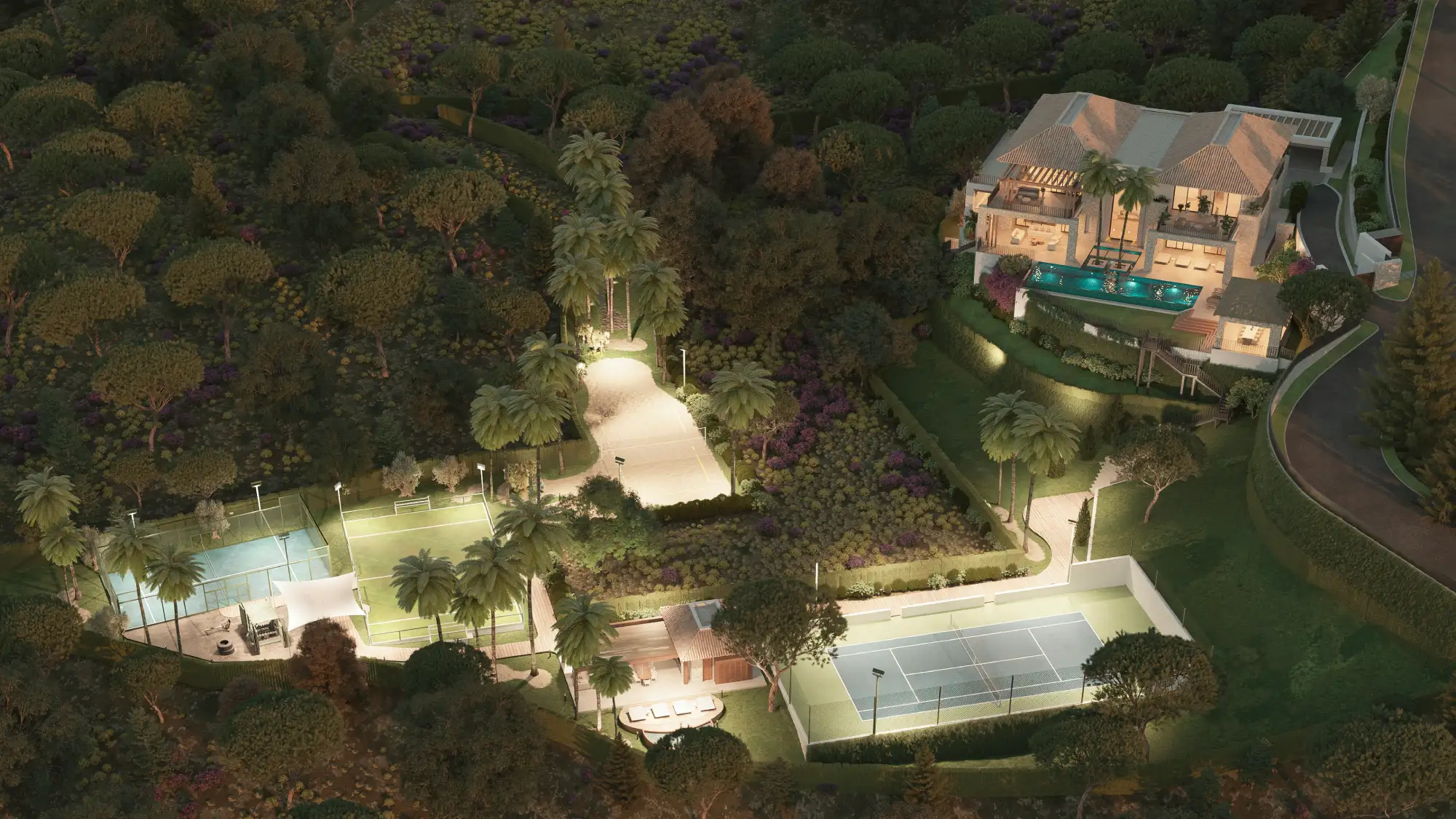 For Sale | Dream Home with Private Sports Club 🎾⚽🏊‍♀️ 📍 El Herrojo, Benahavis 🇪🇸☀️