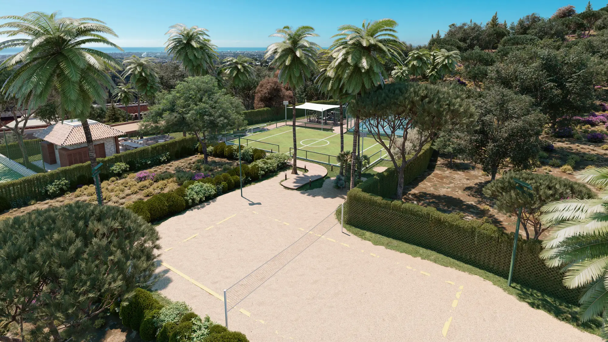 For Sale | Dream Home with Private Sports Club 🎾⚽🏊‍♀️ 📍 El Herrojo, Benahavis 🇪🇸☀️