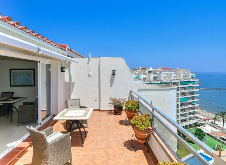 🇪🇸 Marbella Beachfront – 3-Bedroom Duplex Penthouse For Sale – Fantastic Sea views