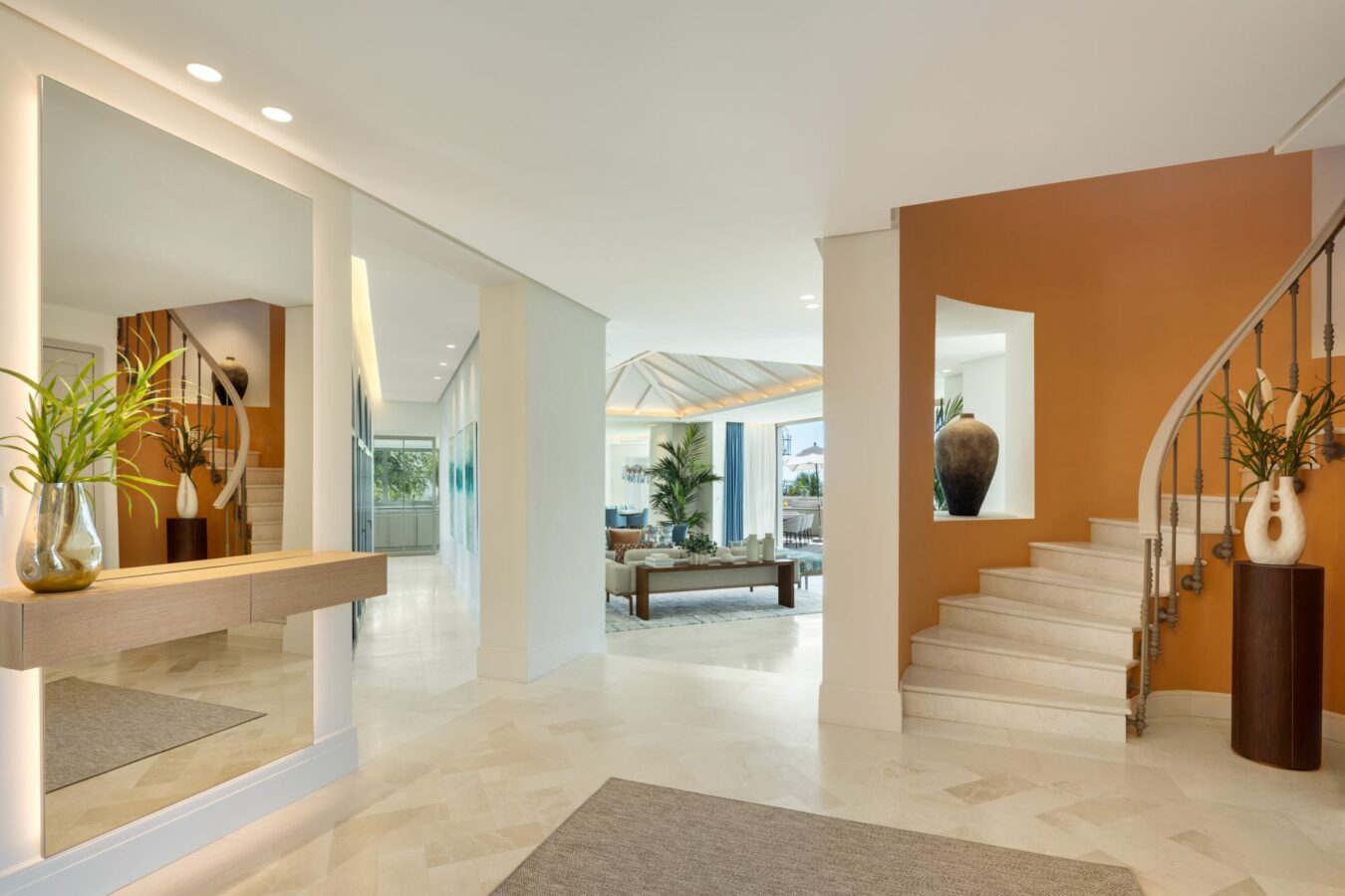 Hilltop Turnkey Modern Andalusian Villa for Sale in Monte Halcones, Benahavís, Spain 🇪🇸 Panoramic Sea views