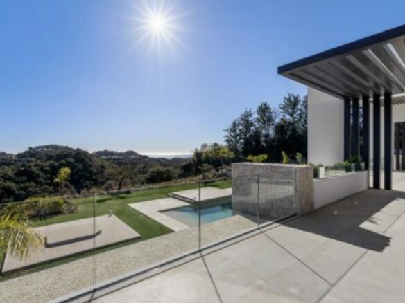 For Sale: Brand-New Modern  Villa with Sea Views – La Zagaleta, Benahavís 🇪🇸