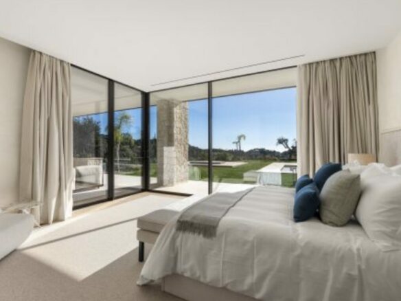 For Sale: Brand-New Modern  Villa with Sea Views – La Zagaleta, Benahavís 🇪🇸