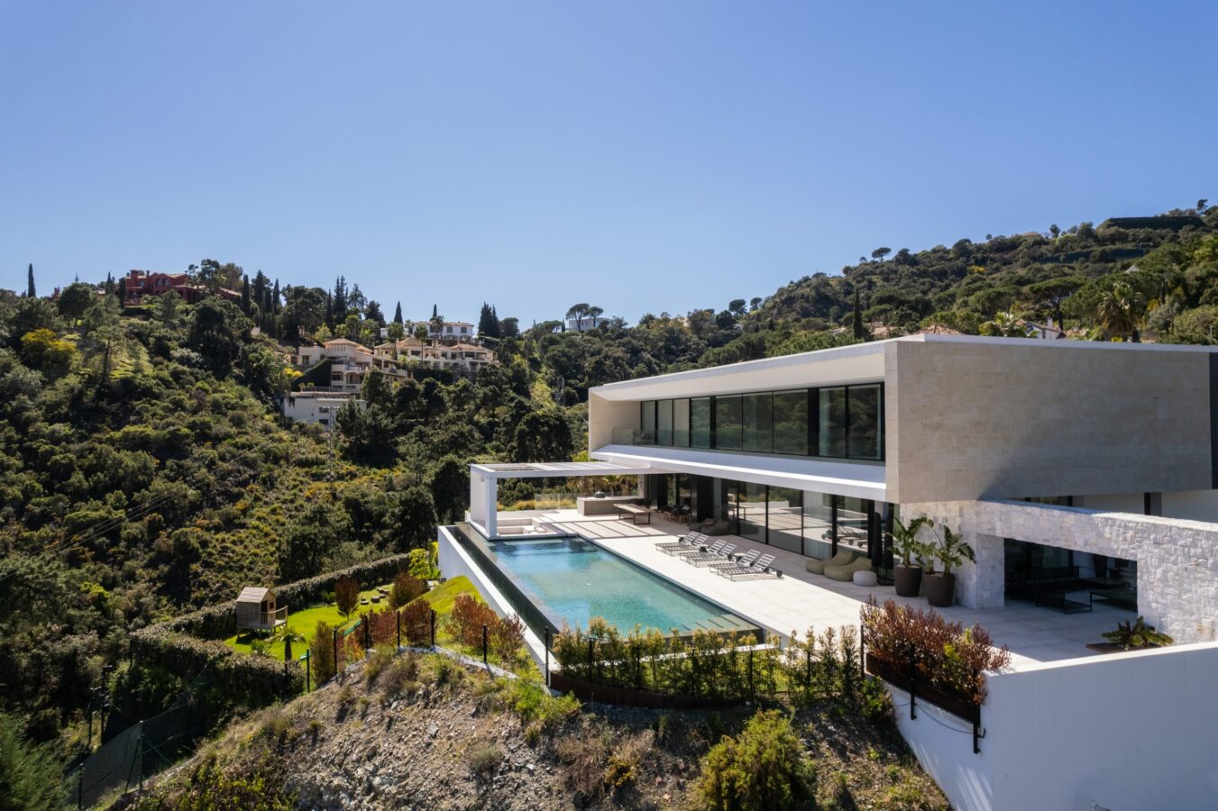 DJI_0089-copia-scaled MODERN VILLA FOR SALE – EL MADROÑAL, BENAHAVÍS , Gated & Panoramic Sea Views 🇪🇸