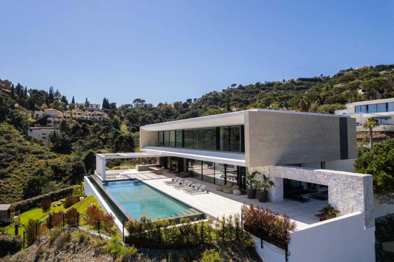DJI_0092-copia-scaled MODERN VILLA FOR SALE – EL MADROÑAL, BENAHAVÍS , Gated & Panoramic Sea Views 🇪🇸