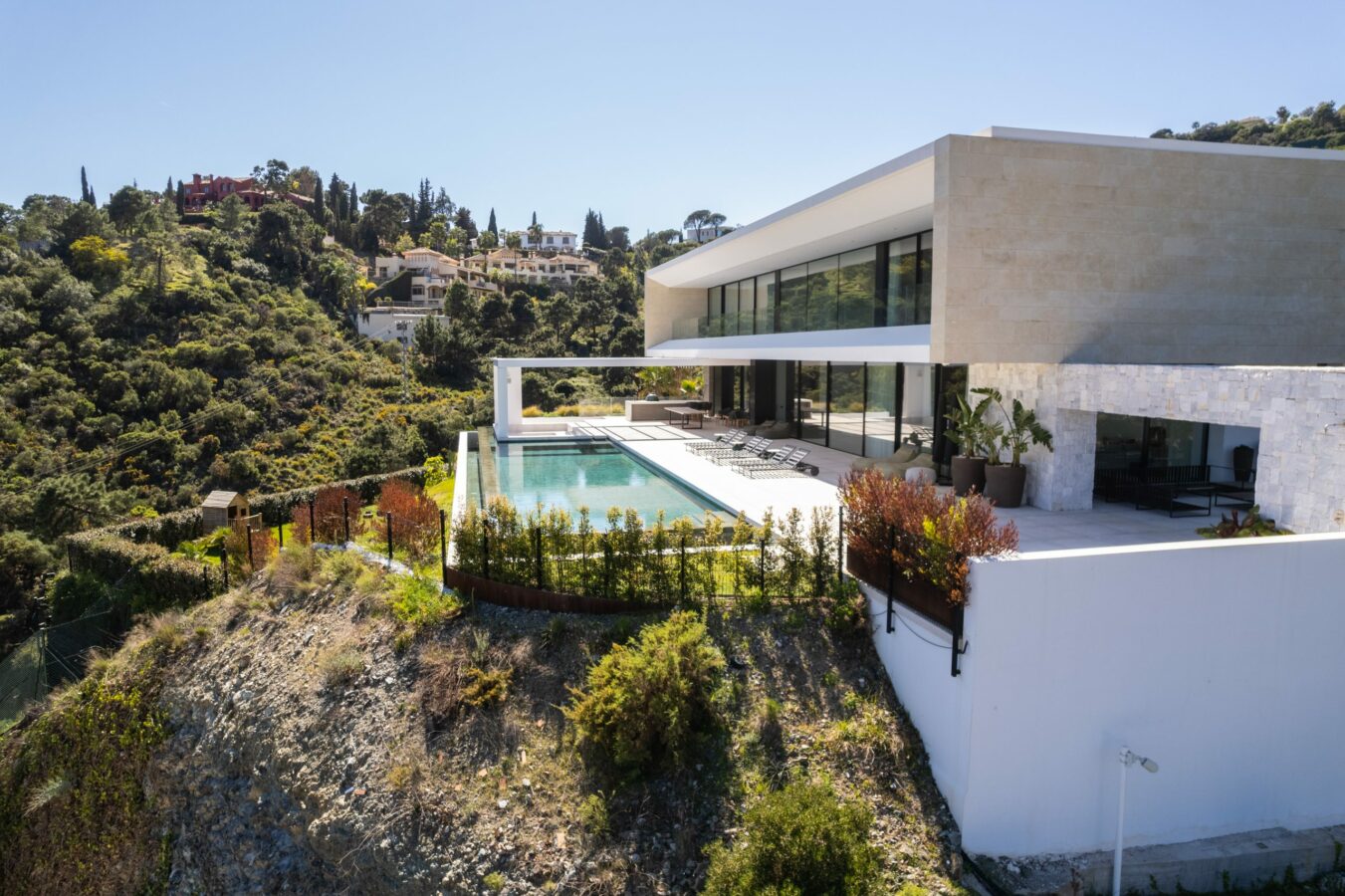 DJI_0114-scaled MODERN VILLA FOR SALE – EL MADROÑAL, BENAHAVÍS , Gated & Panoramic Sea Views 🇪🇸
