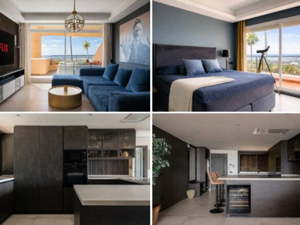 For sale 🇪🇸 Luxury Turnkey Sea view Apt For Sale: 3B-3Bath in Magna Marbella