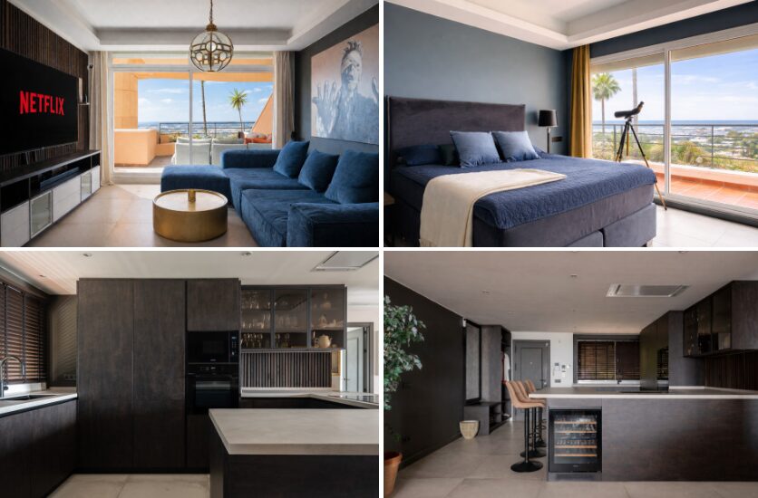 For sale 🇪🇸 Luxury Turnkey Sea view Apt For Sale: 3B-3Bath in Magna Marbella