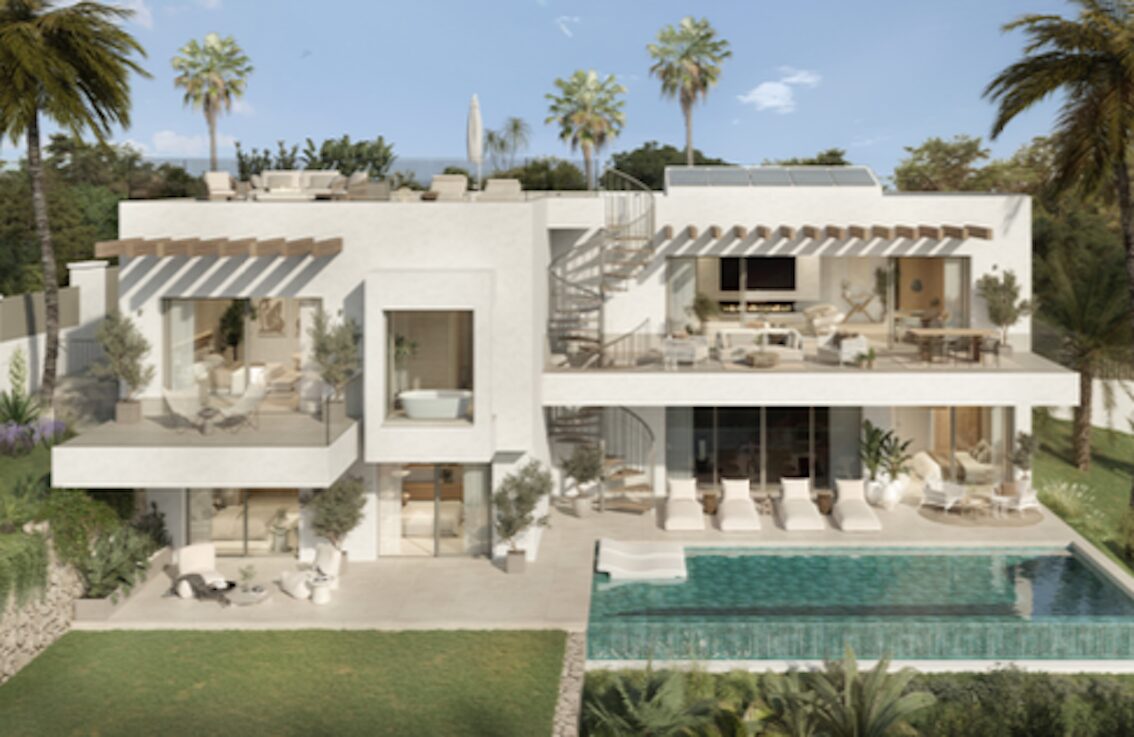 For Sale: Modern Villa with Sea Views. El Paraiso Alto, Benahavís, Spain 🇪🇸