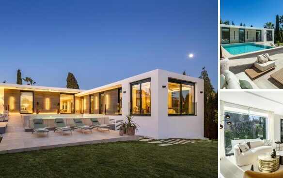 FOR SALE 🇪🇸✨ CONTEMPORARY LUXURY VILLA – PARCELAS DEL GOLF, NUEVA ANDALUCIA 🌴