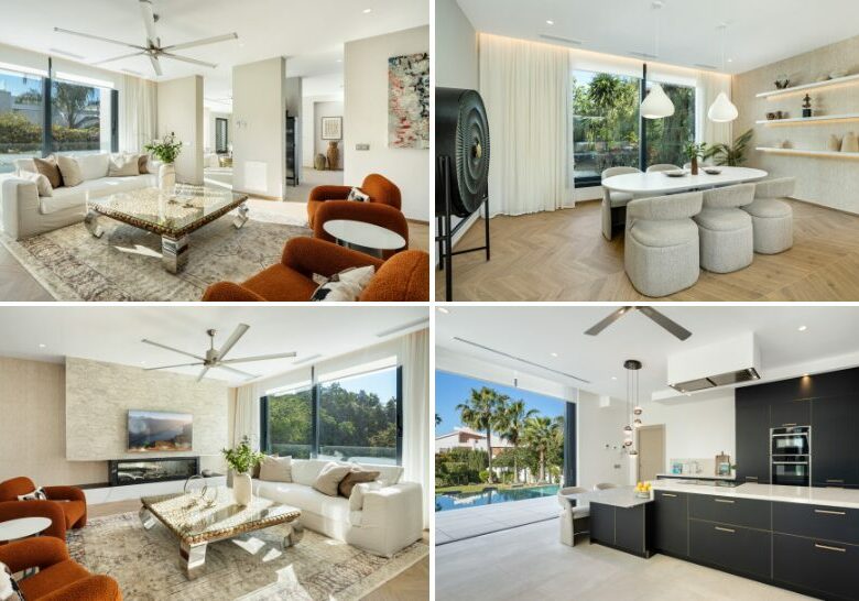 FOR SALE 🇪🇸✨ CONTEMPORARY LUXURY VILLA – PARCELAS DEL GOLF, NUEVA ANDALUCIA 🌴