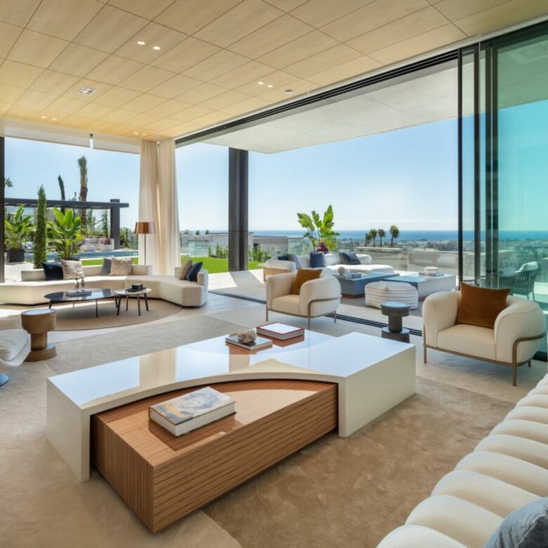 GATED • TURNKEY • MODERN SEA VIEW LUXURY VILLA FOR SALE ✨  🇪🇸 La Quinta, Benahavís