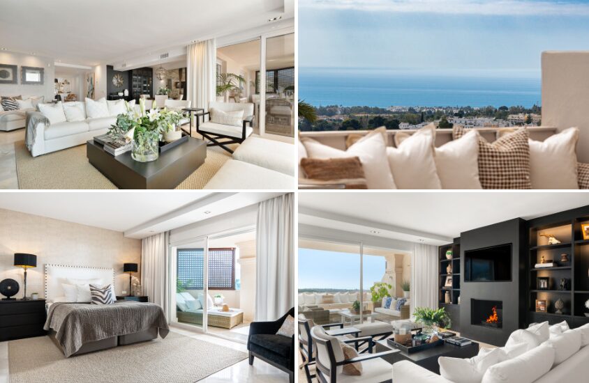 🇪🇸 LUXURY 3-BEDROOM APARTMENT FOR SALE – NUEVA ANDALUCIA, MARBELLA  Fully Renovated Sea & Mountain View Apartment ✨