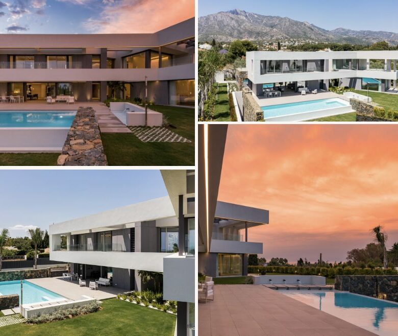  Turnkey Luxury Villa For Sale – Golden Mile, Marbella Spain! ✨🇪🇸