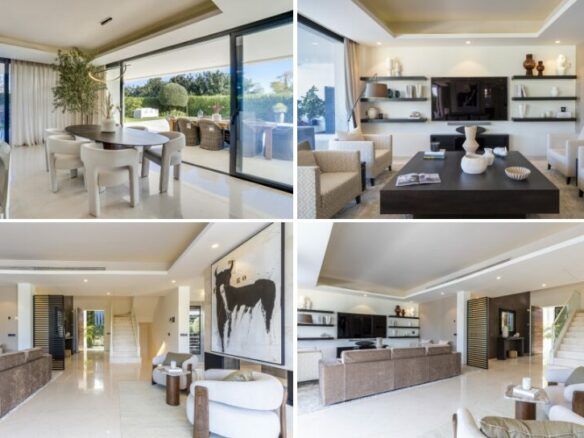 Turnkey Modern Villa For Sale – Golden Mile, Marbella Spain 🇪🇸
