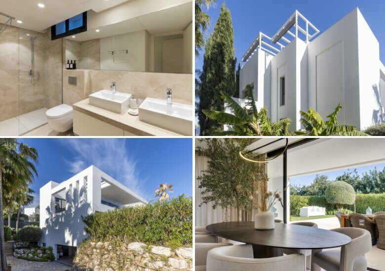 Turnkey Modern Villa For Sale – Golden Mile, Marbella Spain 🇪🇸