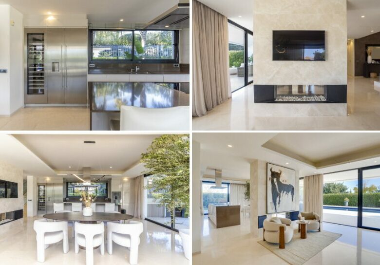 Turnkey Modern Villa For Sale – Golden Mile, Marbella Spain 🇪🇸