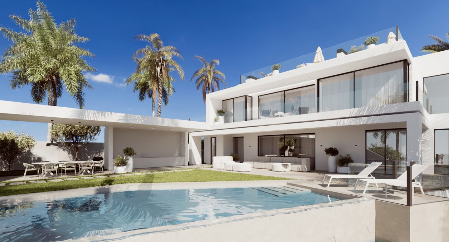 FOR SALE 🏡 Contemporary Villa with Sea & Mountain Views, Staff Apartment and Rooftop Solarium – Cascada de Camoján, Marbella