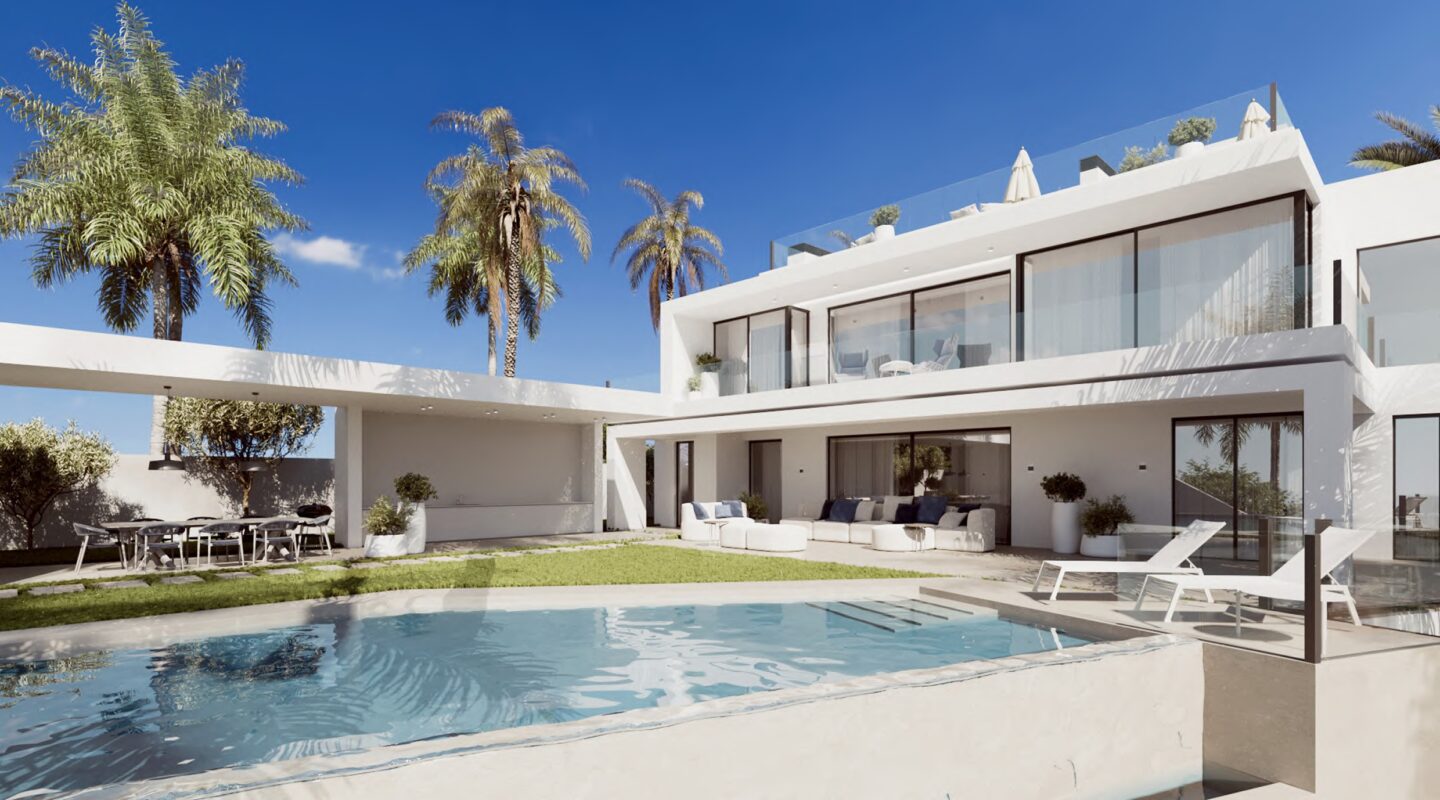 FOR SALE 🏡 Contemporary Villa with Sea & Mountain Views, Staff Apartment and Rooftop Solarium – Cascada de Camoján, Marbella