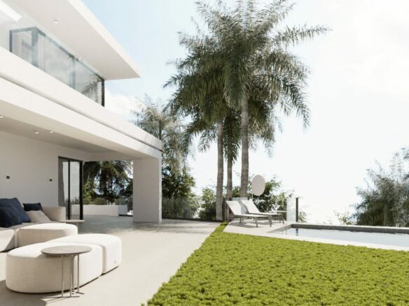 FOR SALE 🏡 Contemporary Villa with Sea & Mountain Views, Staff Apartment and Rooftop Solarium – Cascada de Camoján, Marbella