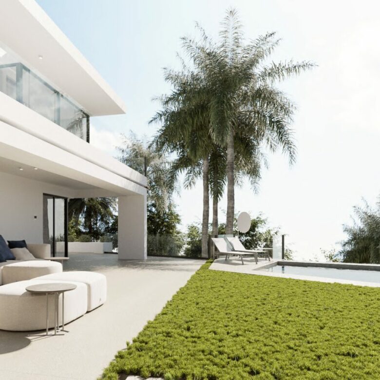 FOR SALE 🏡 Contemporary Villa with Sea & Mountain Views, Staff Apartment and Rooftop Solarium – Cascada de Camoján, Marbella