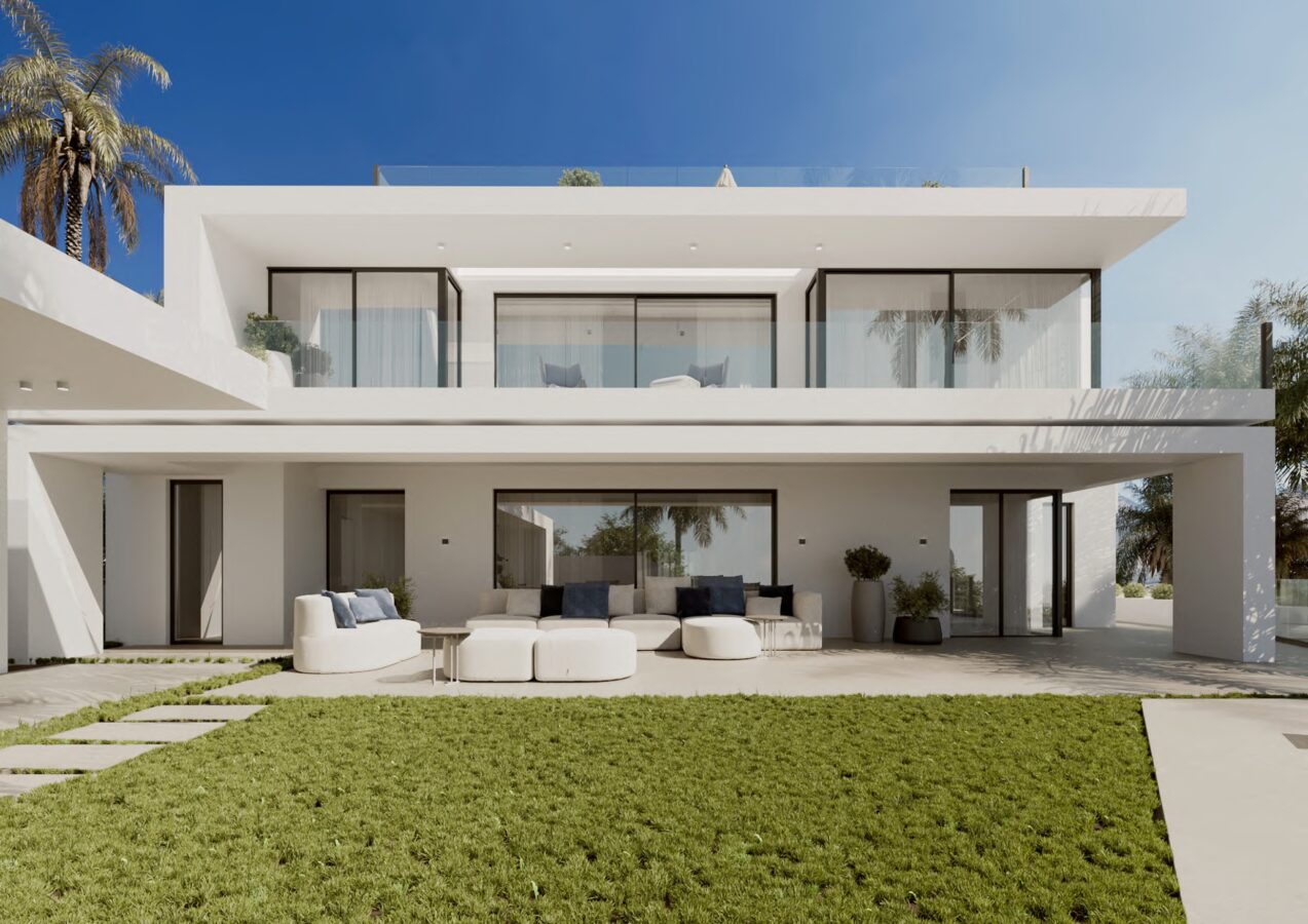 FOR SALE 🏡 Contemporary Villa with Sea & Mountain Views, Staff Apartment and Rooftop Solarium – Cascada de Camoján, Marbella