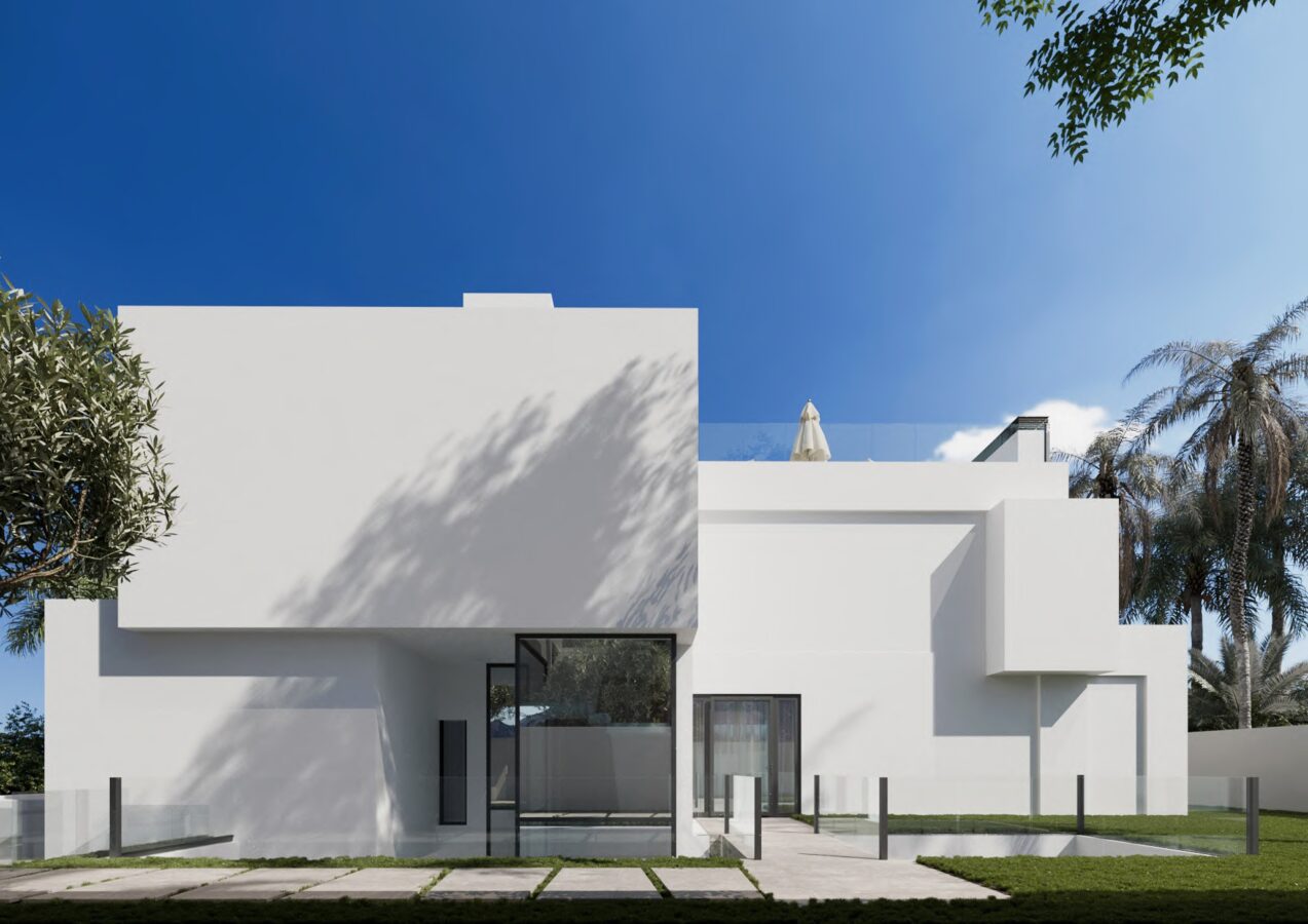 FOR SALE 🏡 Contemporary Villa with Sea & Mountain Views, Staff Apartment and Rooftop Solarium – Cascada de Camoján, Marbella