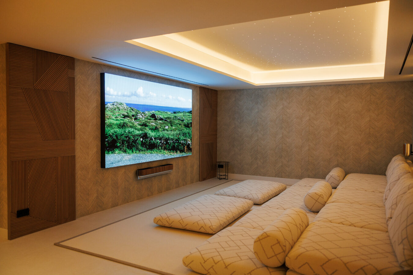 FOR SALE 🏡 Fully Furnished Contemporary Villa with Heated Pool, Smart Home & Panoramic Terrace – Golden Mile, Marbella