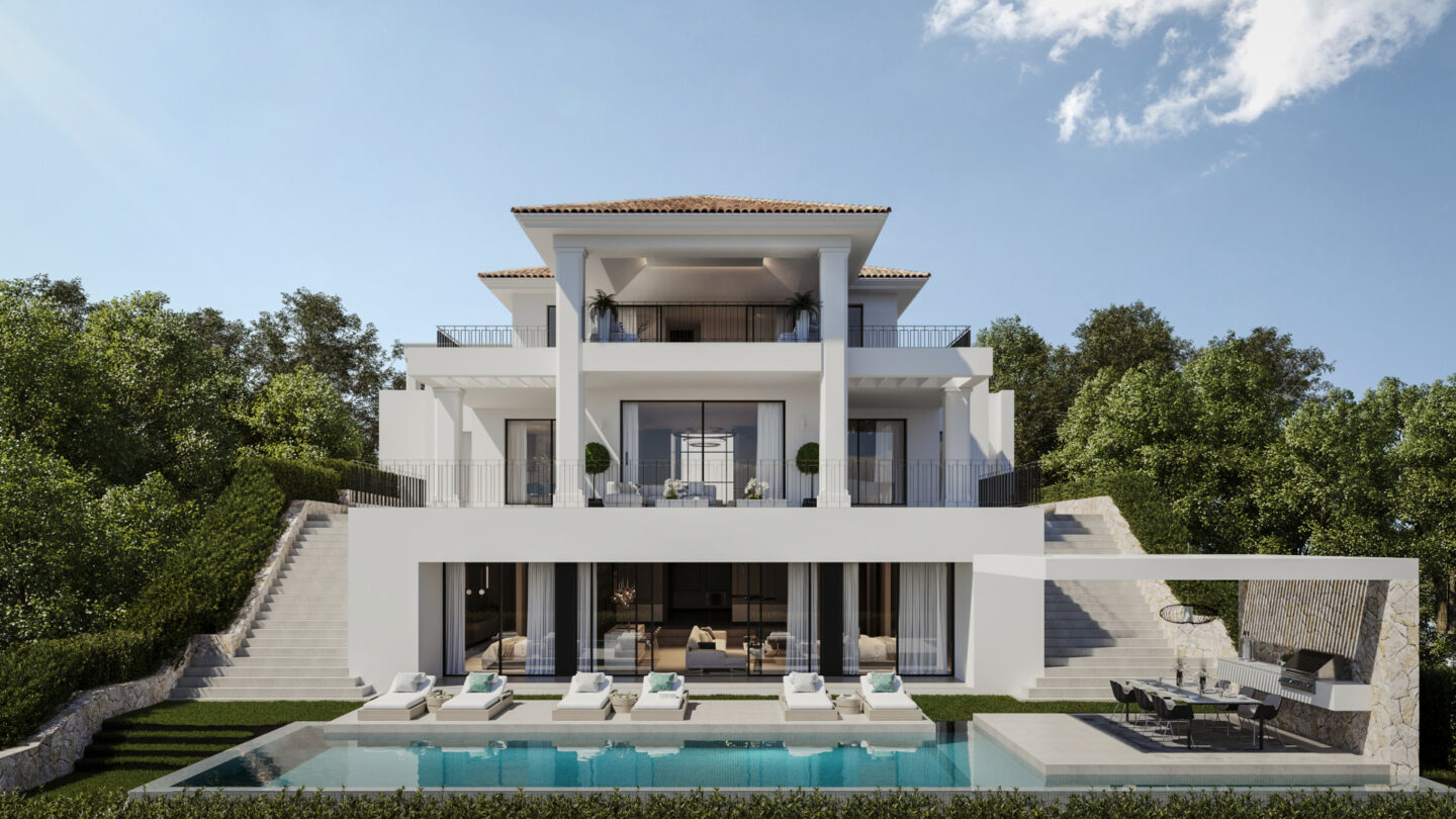 ae1e1460-3341-4bdb-8a59-7d910d5b482a FOR SALE 🏡 Exceptional Andalusian Villa with Panoramic Sea Views – El Herrojo Alto, Benahavís