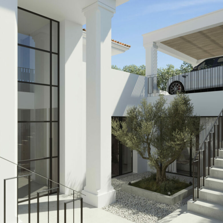 FOR SALE 🏡 Exceptional Andalusian Villa with Panoramic Sea Views – El Herrojo Alto, Benahavís