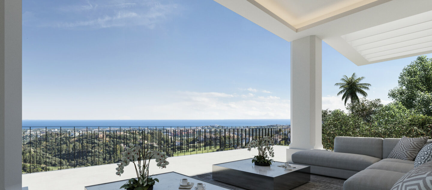 c4a9f622-b25c-49df-8186-7663f54010d4 FOR SALE 🏡 Exceptional Andalusian Villa with Panoramic Sea Views – El Herrojo Alto, Benahavís